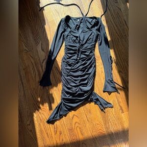 GOTH GIRL OH POLLY DRESS VAMPIRA SIZE 6 WORN ONCE